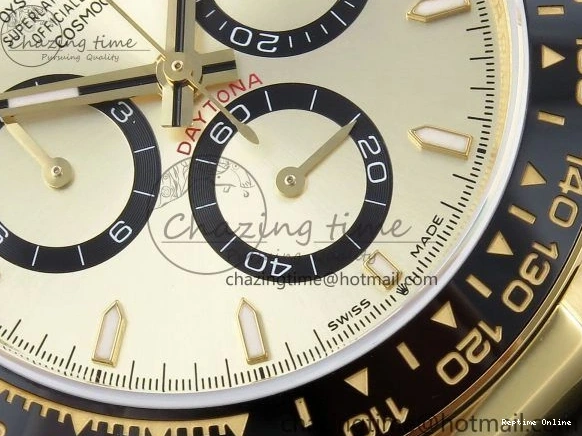 0402 Durable Daytona 126518 QF 1:1 Best Edition YG Dial on Oysterflex Strap SH4131 V 1312